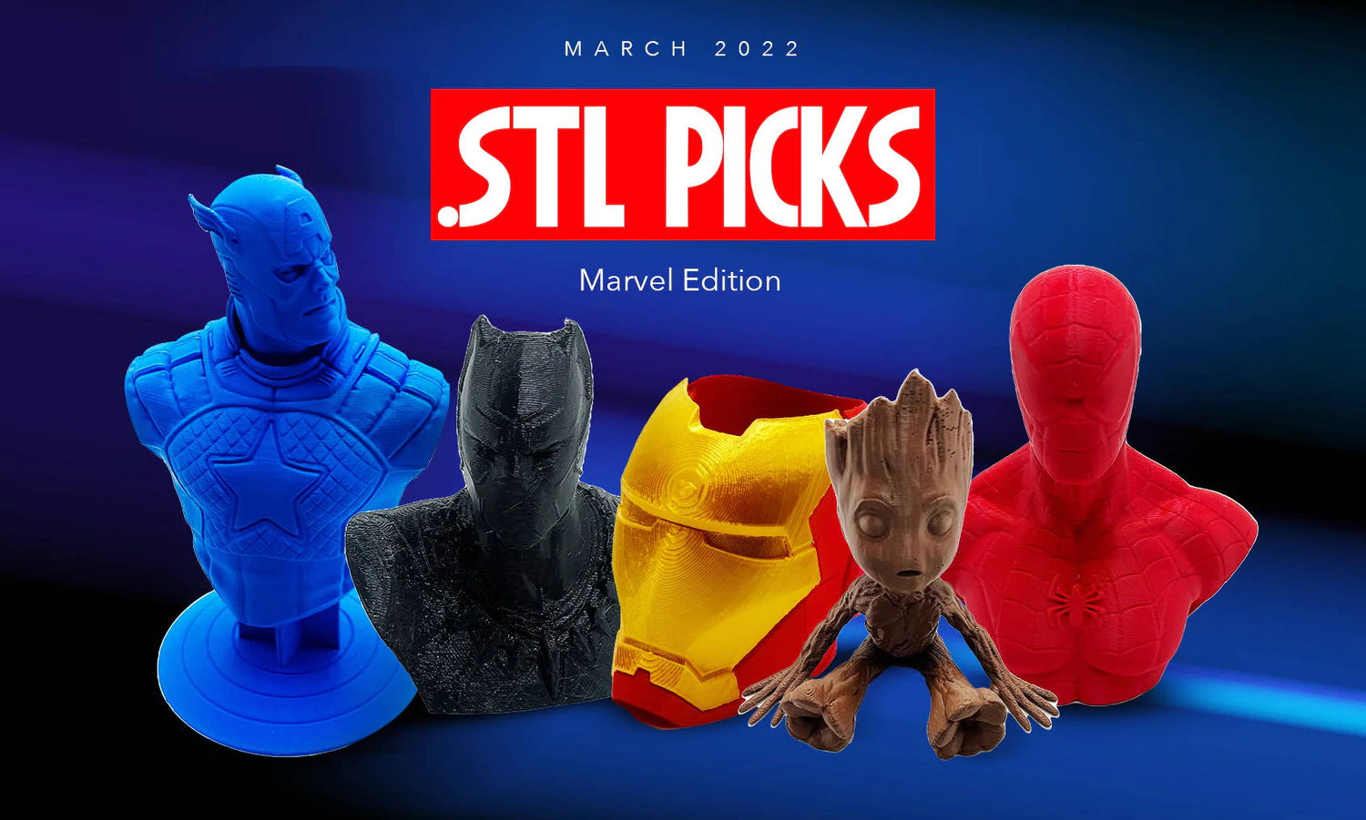 Best Marvel STL files to 3D Print in 2022