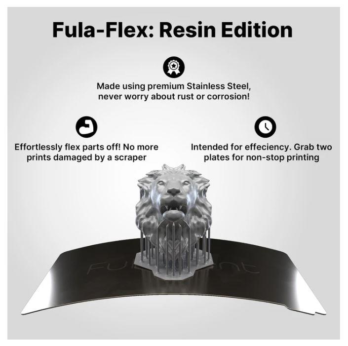 Anycubic Fula-Flex: Resin Edition Anycubic / Photon Mono| Resin Flexible Build Plate, Resin Flex Plate, Fulament Build Plate Resin
