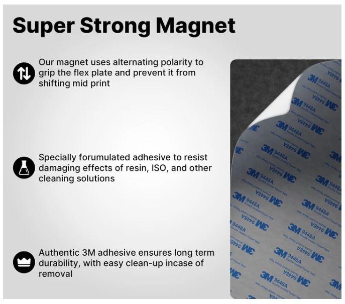 APAAZO 3D-Druckerteile Federstahlblech Flexibler Magnetaufkleber Flex 135 x  80 Heatbed Kompatibel mit DLP/SLA Anycubic Mono X CREALITY (Color :  202x128mm, Size : 1Pcs) : : Gewerbe, Industrie & Wissenschaft