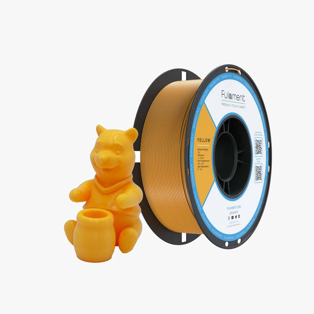 Standard PLA Series - Honey Yellow Filament Fulament